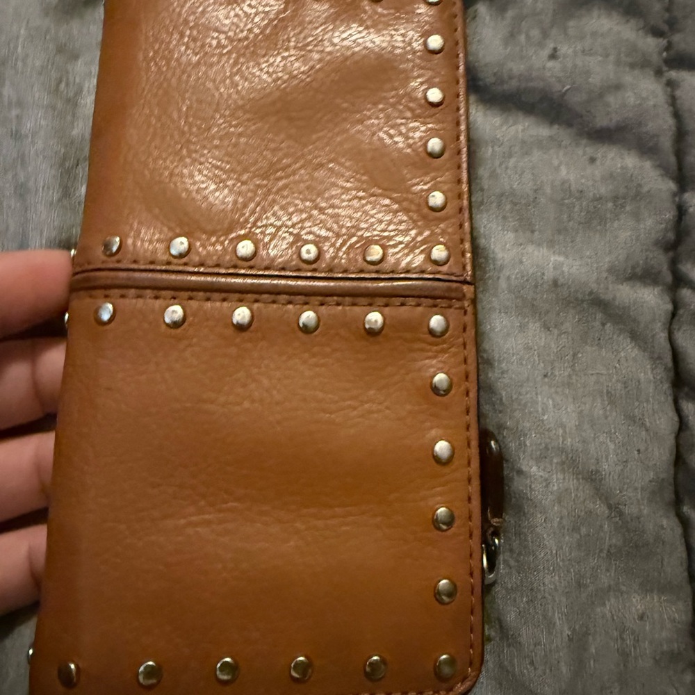 MICHAEL Michael Kors Brown Studded Wallet